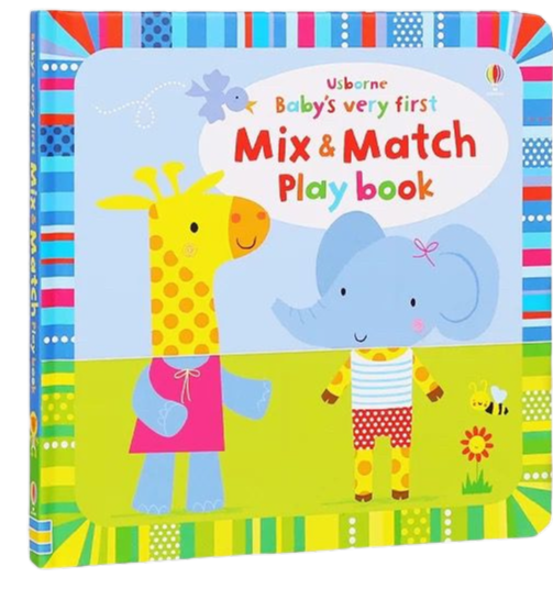 (Pre-Order) Usborne Baby's very first Mix & Match Play book
