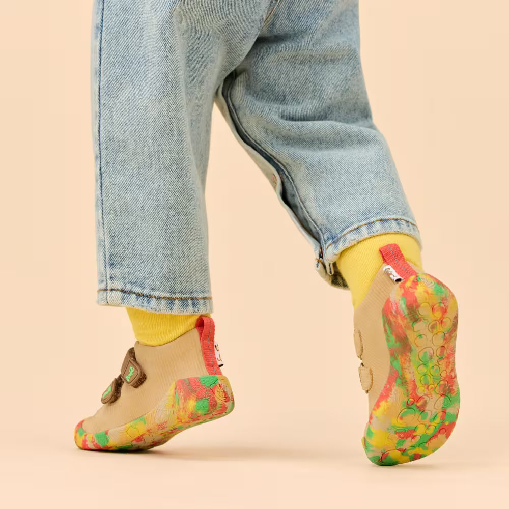 (Pre-Order) Affenzahn Baby Walker Leather Shoes Monkey