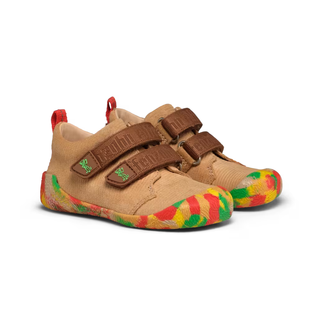 (Pre-Order) Affenzahn Baby Walker Leather Shoes Monkey