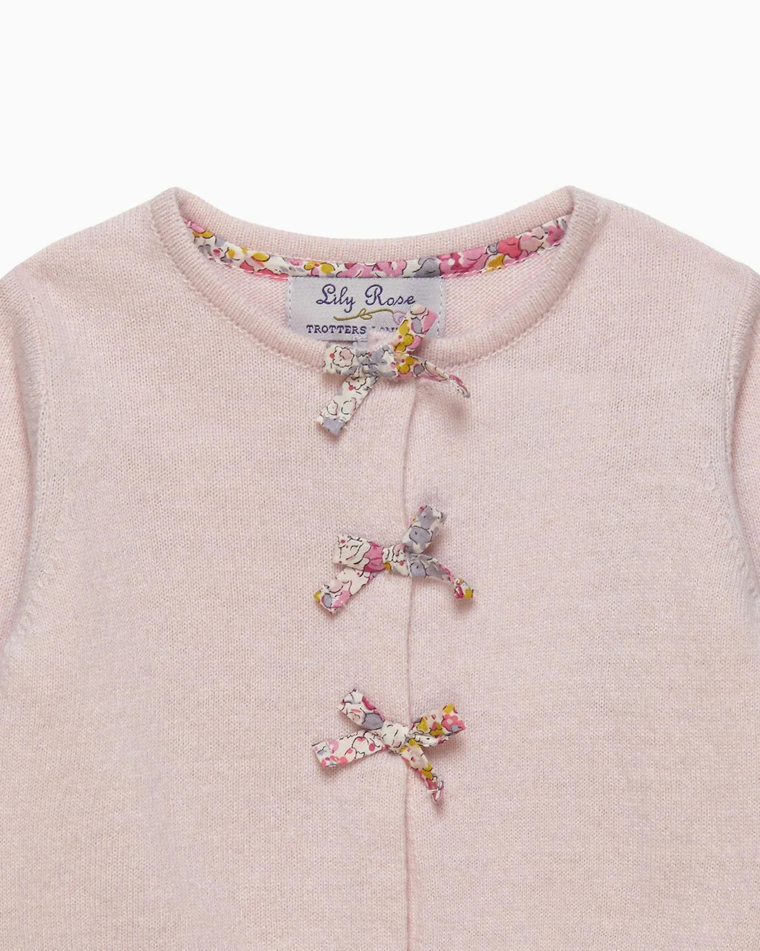 (Pre- Order) Trotters Claire Aude Baby Bow Cardigan