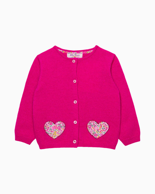 (Pre-Order) Totters Emma & Georgina Baby Heart Cardigan