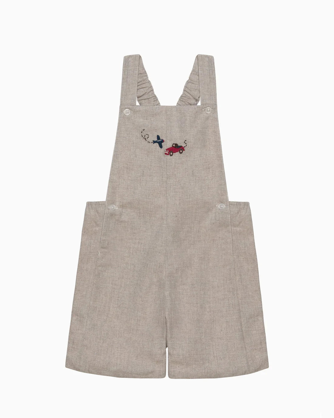 (Pre-Order) Trotters Car Baby Alfie Bib Shorts