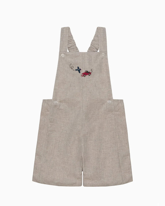 (Pre-Order) Trotters Car Baby Alfie Bib Shorts