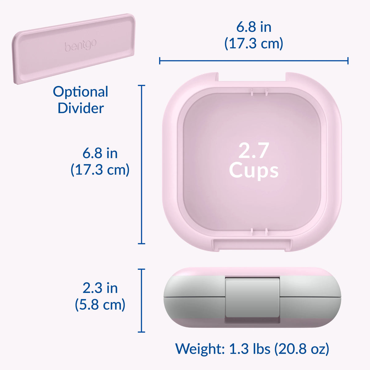 (Pre-Order) Bentgo Chill Mini Lunch Box Lilac Mist