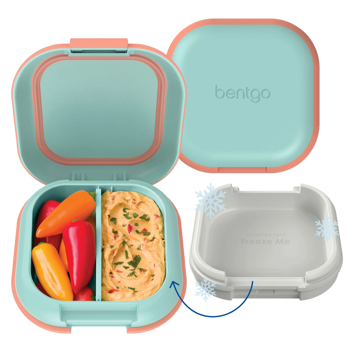 (Pre-Order) Bentgo Chill Mini Lunch Box Seaside Papaya