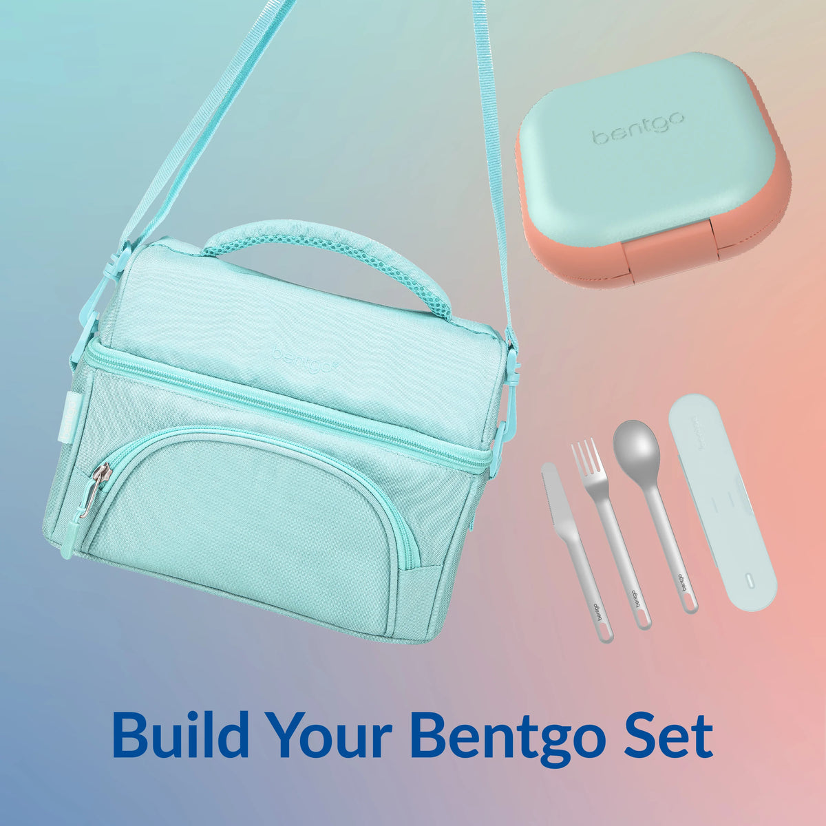 (Pre-Order) Bentgo Chill Mini Lunch Box Seaside Papaya