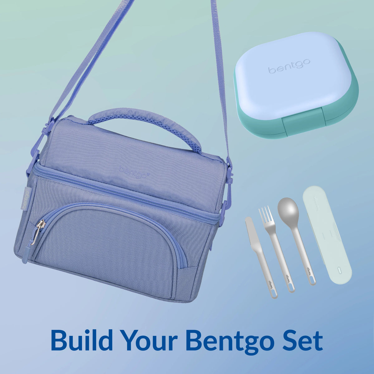 (Pre-Order) Bentgo Chill Mini Lunch Box Tide Blues