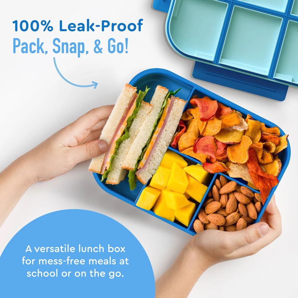 (Pre-Order) Bentgo Kids Snap & Go Lunch Box Blue