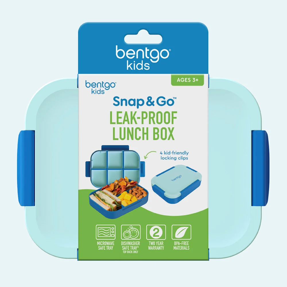 (Pre-Order) Bentgo Kids Snap & Go Lunch Box Blue