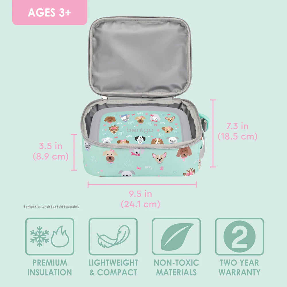 (Pre-Order) Bentgo Kids Insulated Lunch Tote Puppy Love