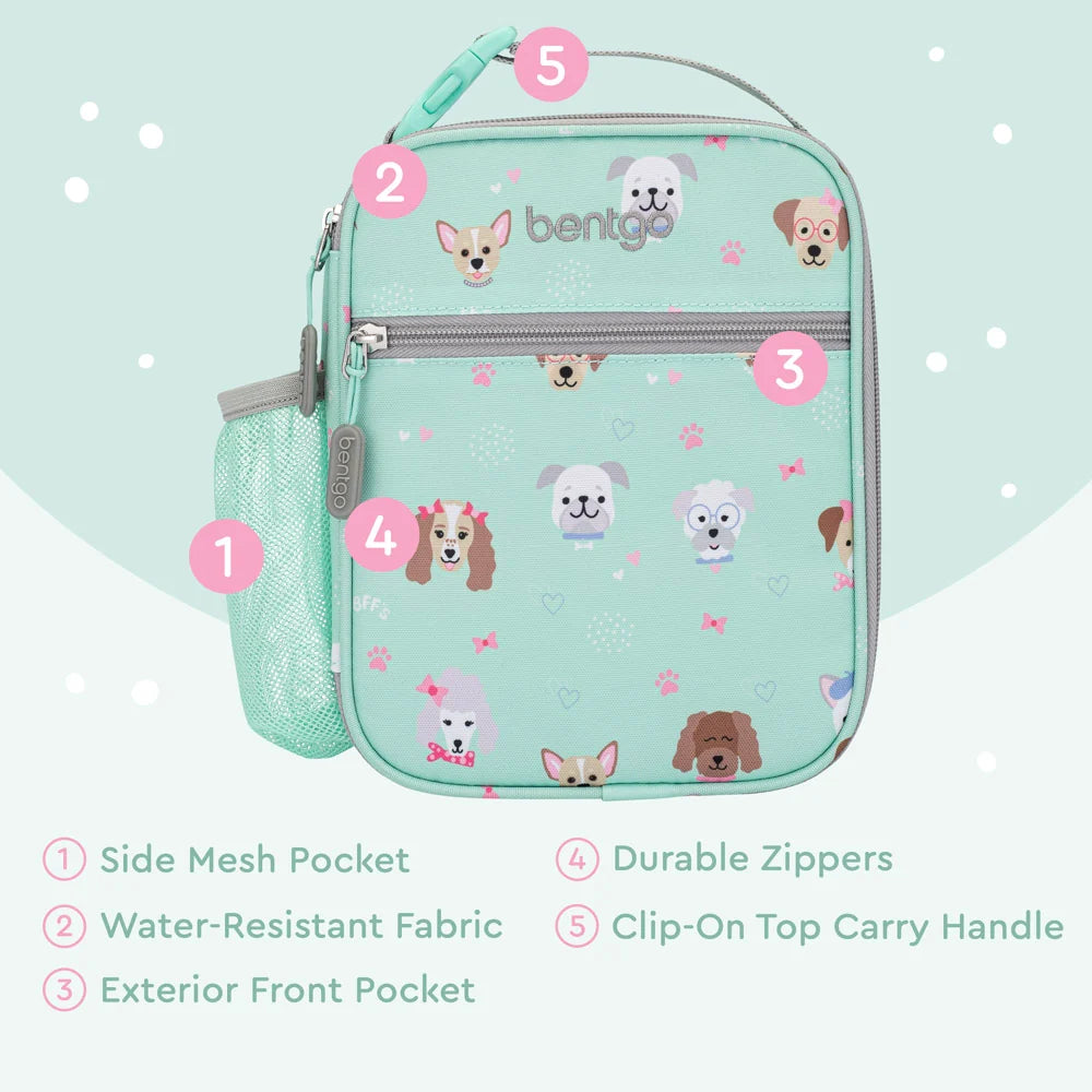 (Pre-Order) Bentgo Kids Insulated Lunch Tote Puppy Love