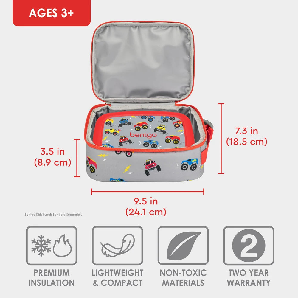 (Pre-Order) Bentgo Kids Insulated Lunch Tote Trucks