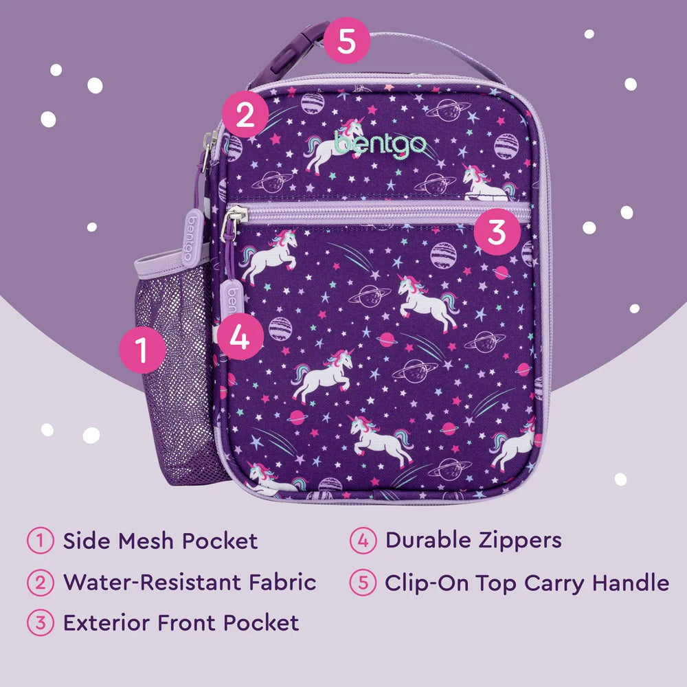 (Pre-Order) Bentgo Kids Insulated Lunch Tote Unicorn
