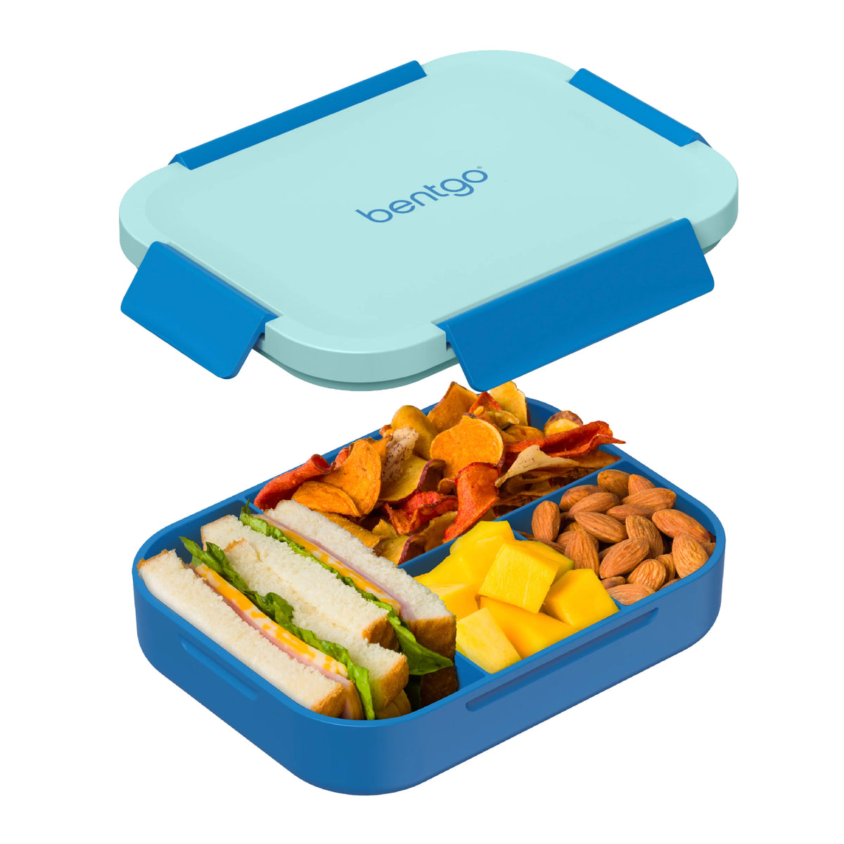 (Pre-Order) Bentgo Kids Snap & Go Lunch Box Blue