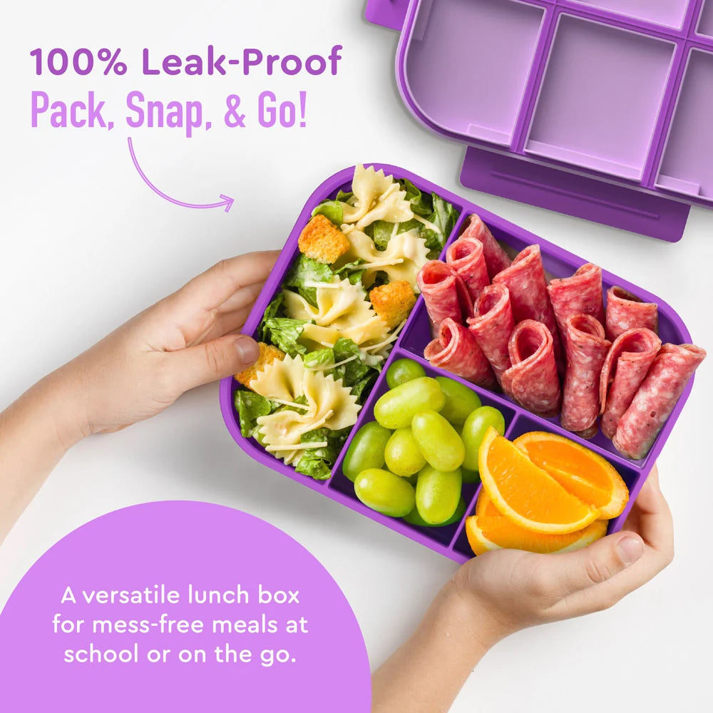 (Pre-Order) Bentgo Kids Snap & Go Lunch Box Purple