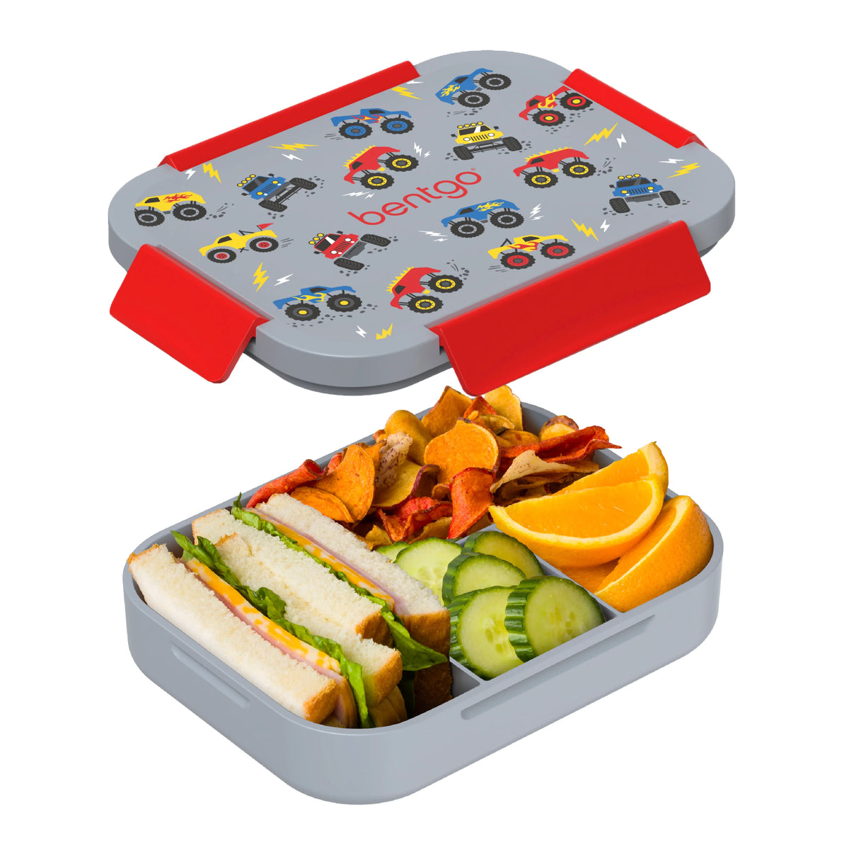(Pre-Order) Bentgo Kids Snap & Go Lunch Box Trucks