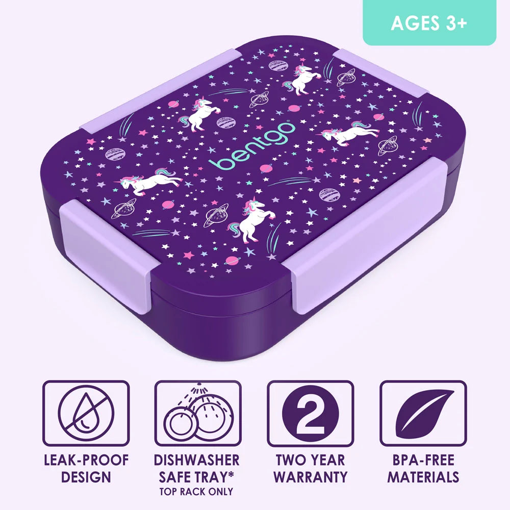 (Pre-Order) Bentgo Kids Snap & Go Lunch Box Unicorn