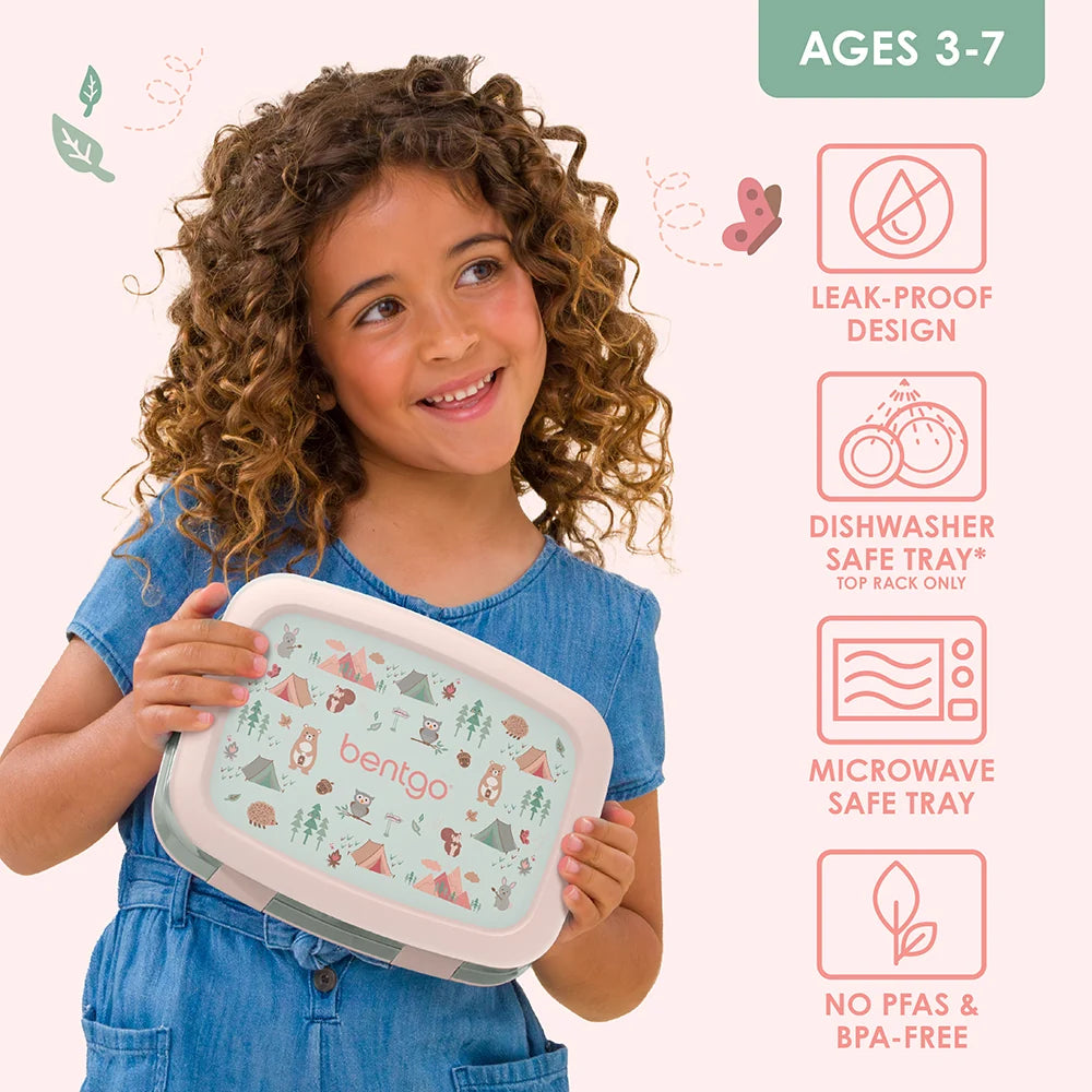 (Pre-Order) Bentgo Kids Prints Lunch Box Nature Adventure