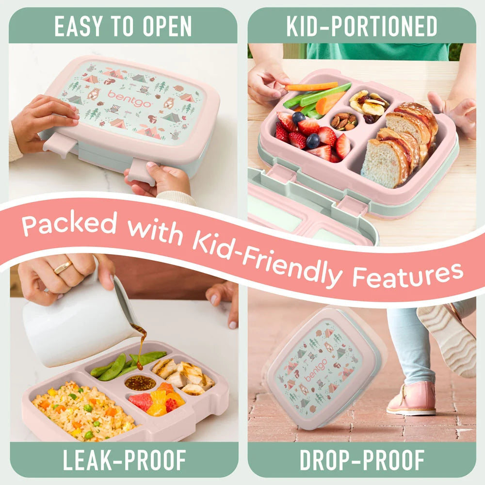 (Pre-Order) Bentgo Kids Prints Lunch Box Nature Adventure