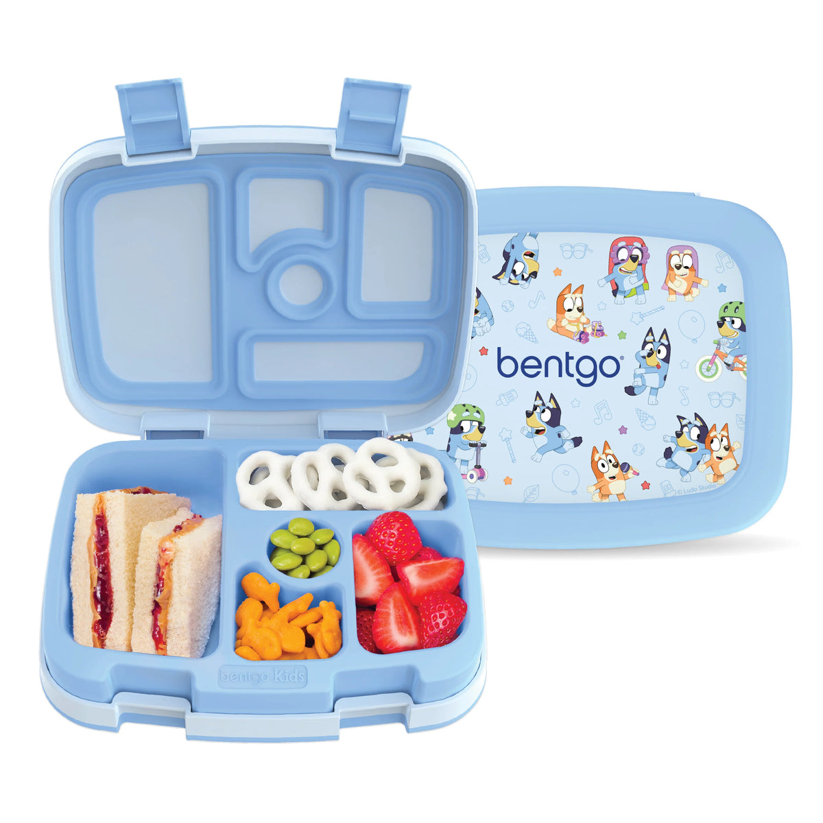 (Pre-Order) Bentgo + Bluey Kids Prints Lunch Box Blue
