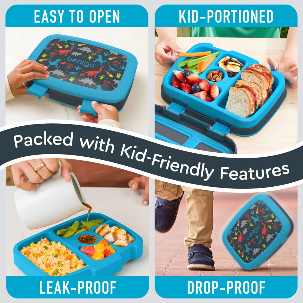 (Pre-Order) Bentgo Kids Prints Lunch Box Dinosaur