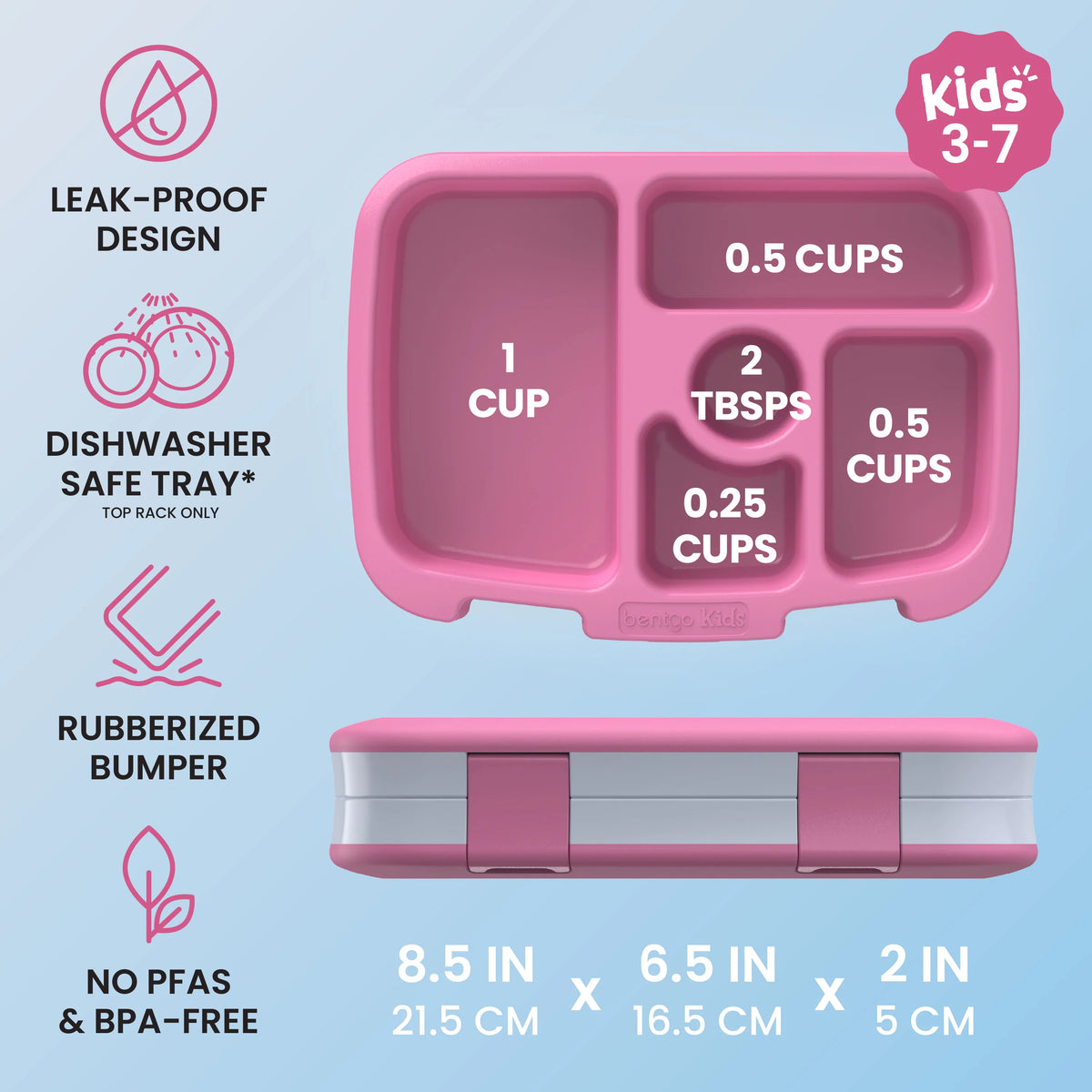 (Pre-Order) Bentgo Kids Prints Lunch Box Blooming Floral
