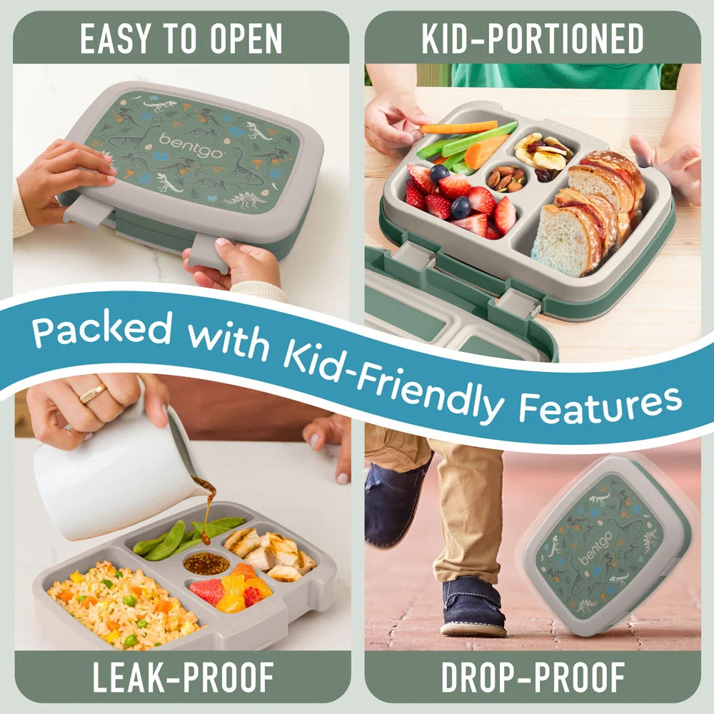 (Pre-Order) Bentgo Kids Prints Lunch Box Dino Fossils