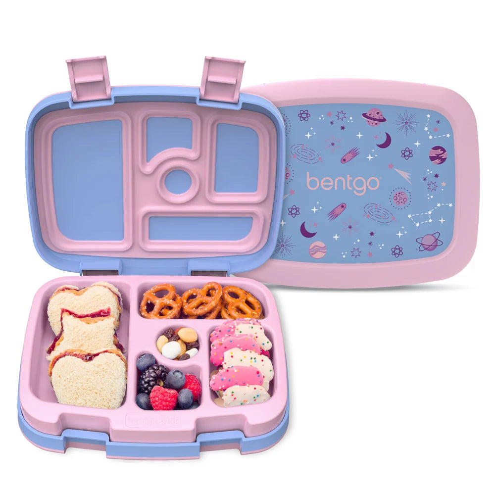 (Pre-Order) Bentgo Kids Prints Lunch Box Lavender Galaxy