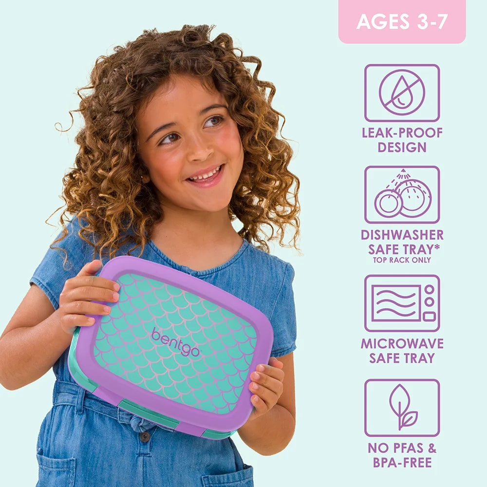 (Pre-Order) Bentgo Kids Prints Lunch Box Mermaid Scales