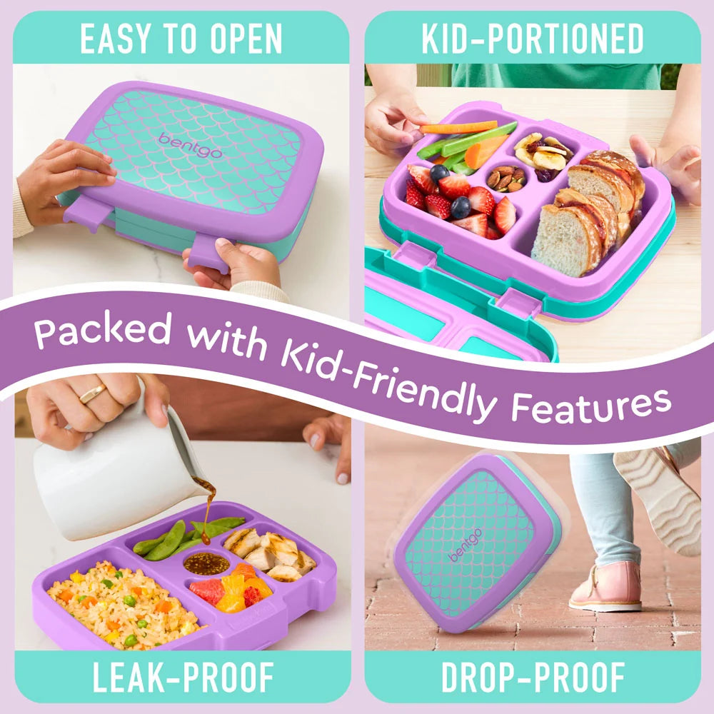 (Pre-Order) Bentgo Kids Prints Lunch Box Mermaid Scales