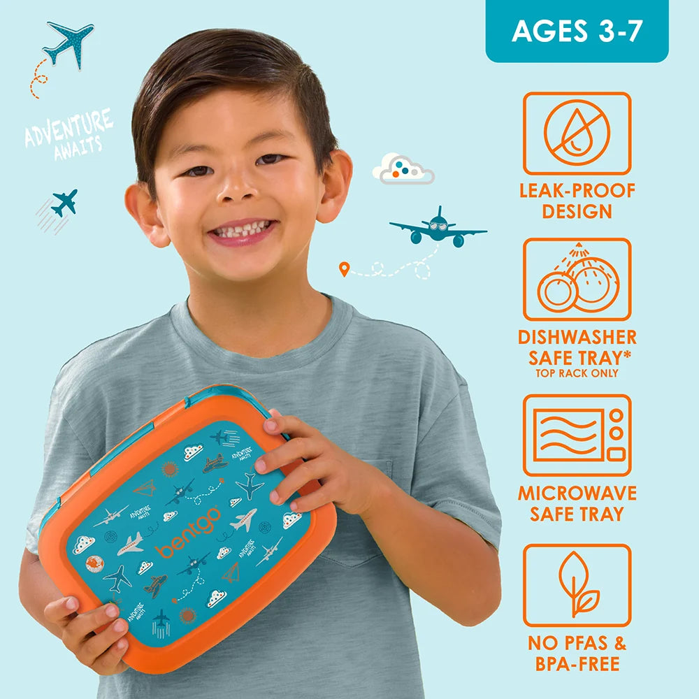 (Pre-Order) Bentgo Kids Prints Lunch Box Planes