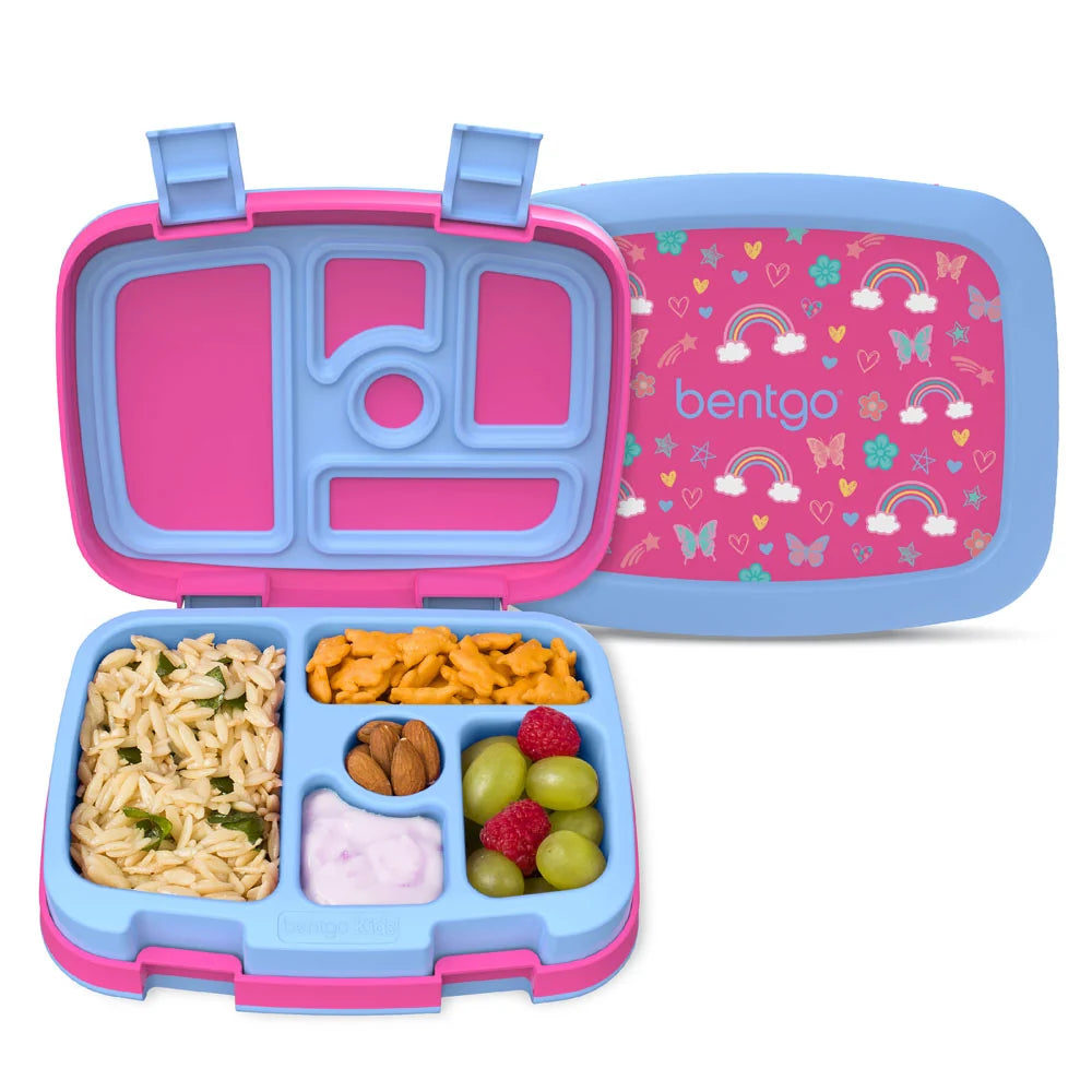 (Pre-Order) Bentgo Kids Prints Lunch Box Rainbows and Butterflies