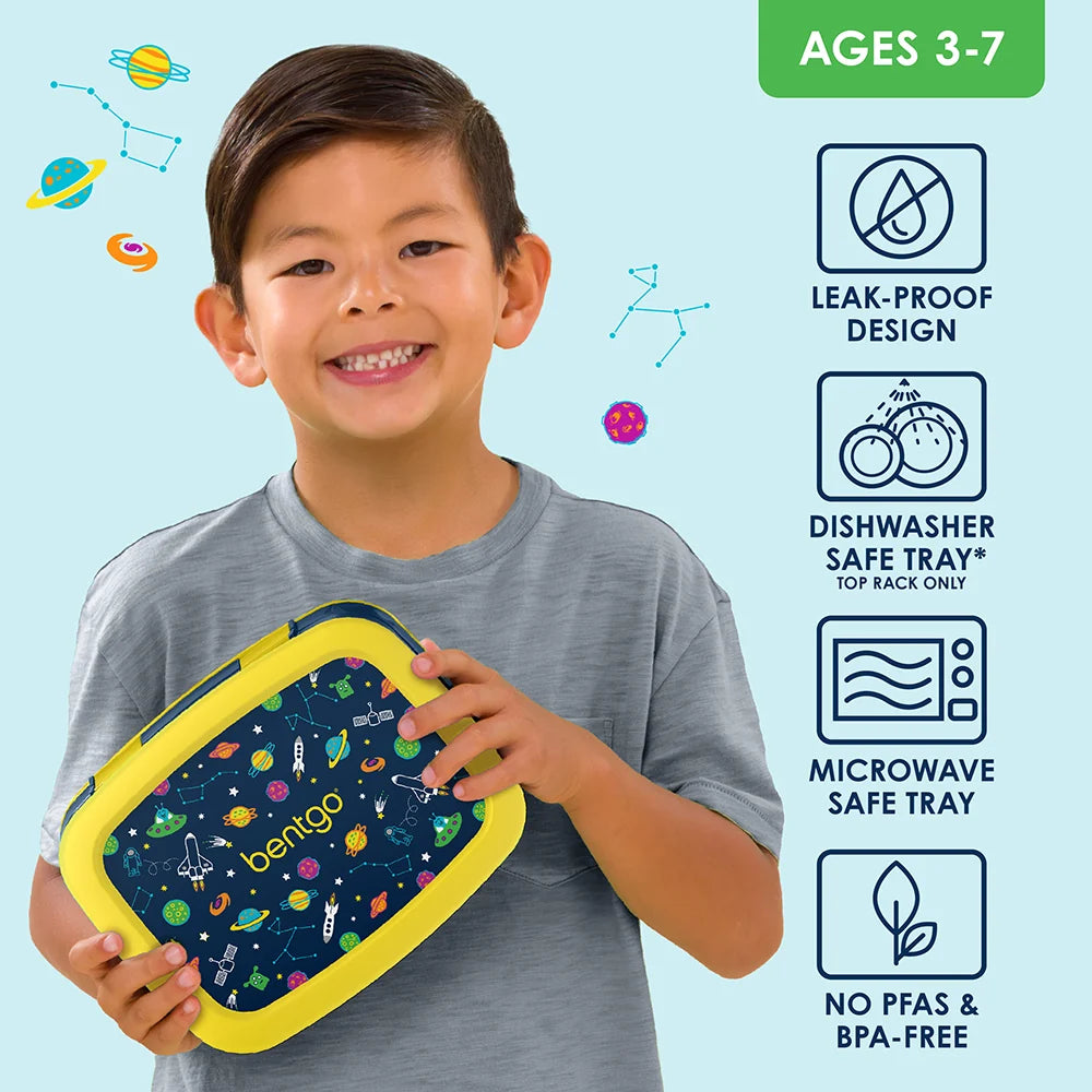 (Pre-Order) Bentgo Kids Prints Lunch Box Space