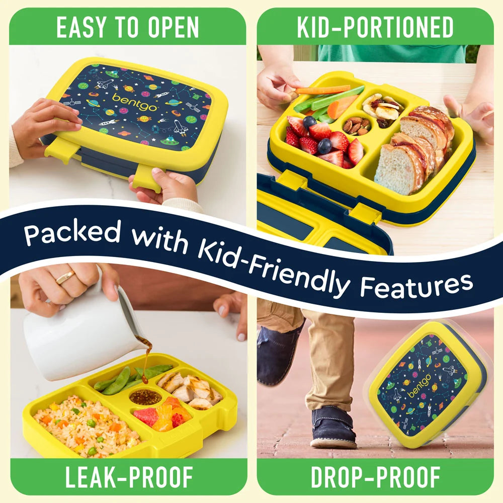 (Pre-Order) Bentgo Kids Prints Lunch Box Space