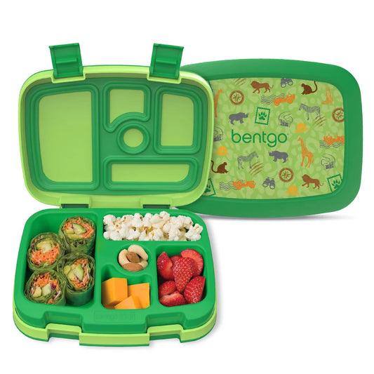 (Pre-Order) Bentgo Kids Prints Lunch Box Safari