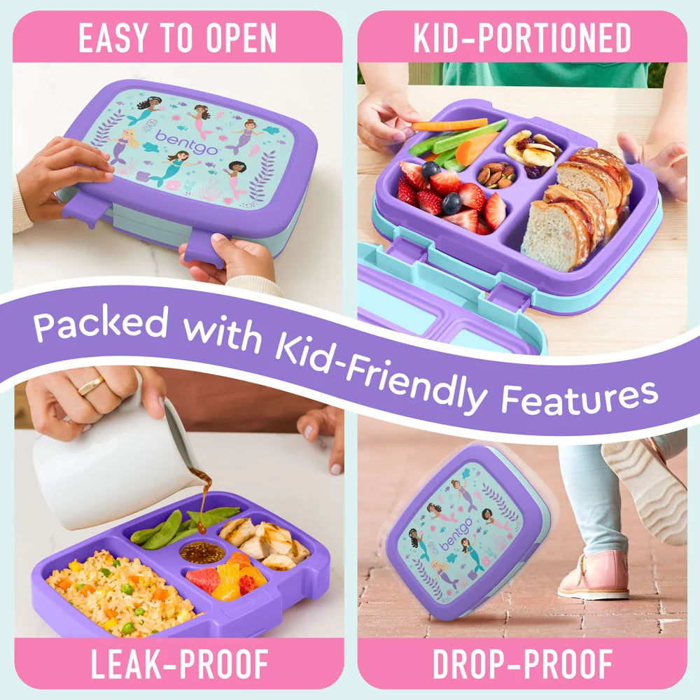 (Pre-Order) Bentgo Kids Prints Lunch Box Mermaids in the Sea