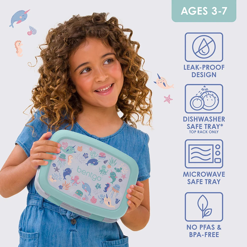 (Pre-Order) Bentgo Kids Prints Lunch Box Sea Life