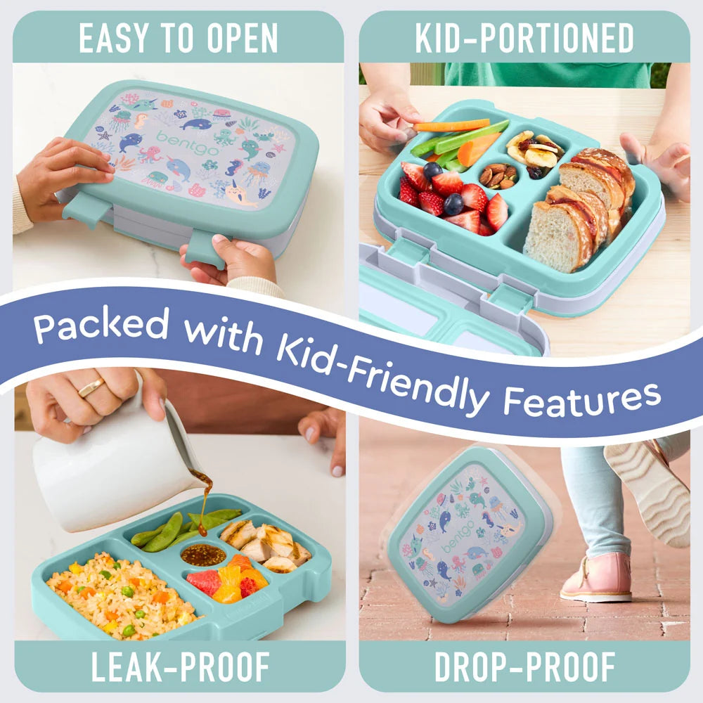 (Pre-Order) Bentgo Kids Prints Lunch Box Sea Life