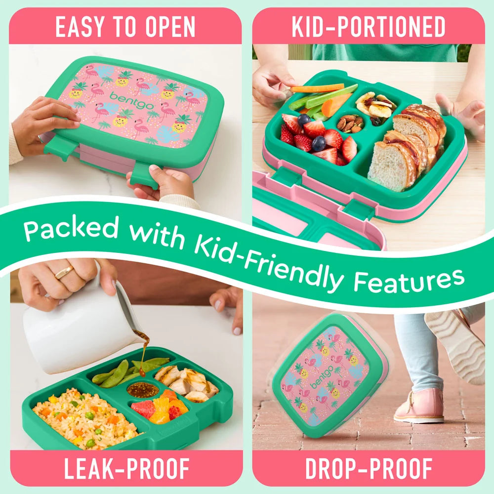 (Pre-Order) Bentgo Kids Prints Lunch Box Tropical