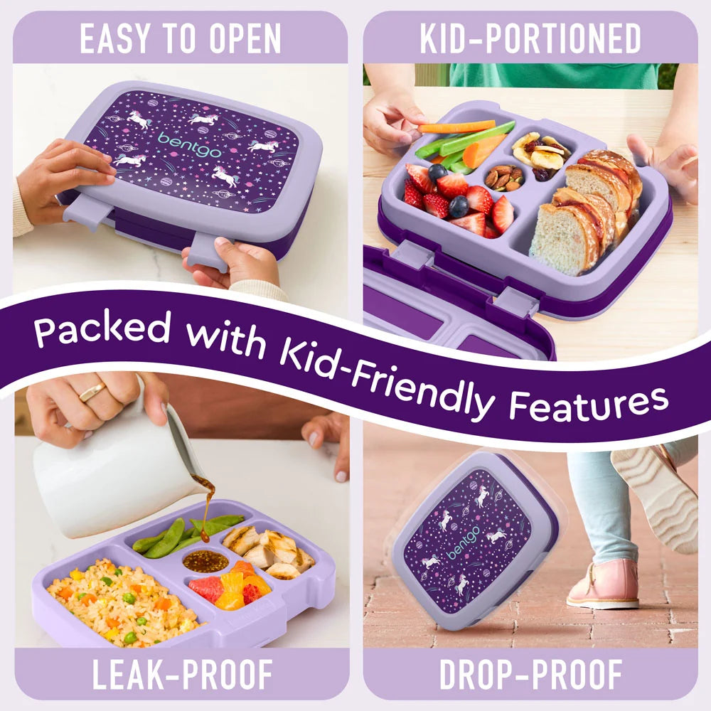 (Pre-Order) Bentgo Kids Prints Lunch Box Unicorn