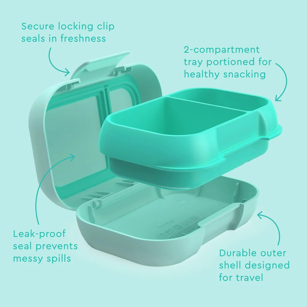 (Pre-Order) Bentgo Kids Snack Container Aqua