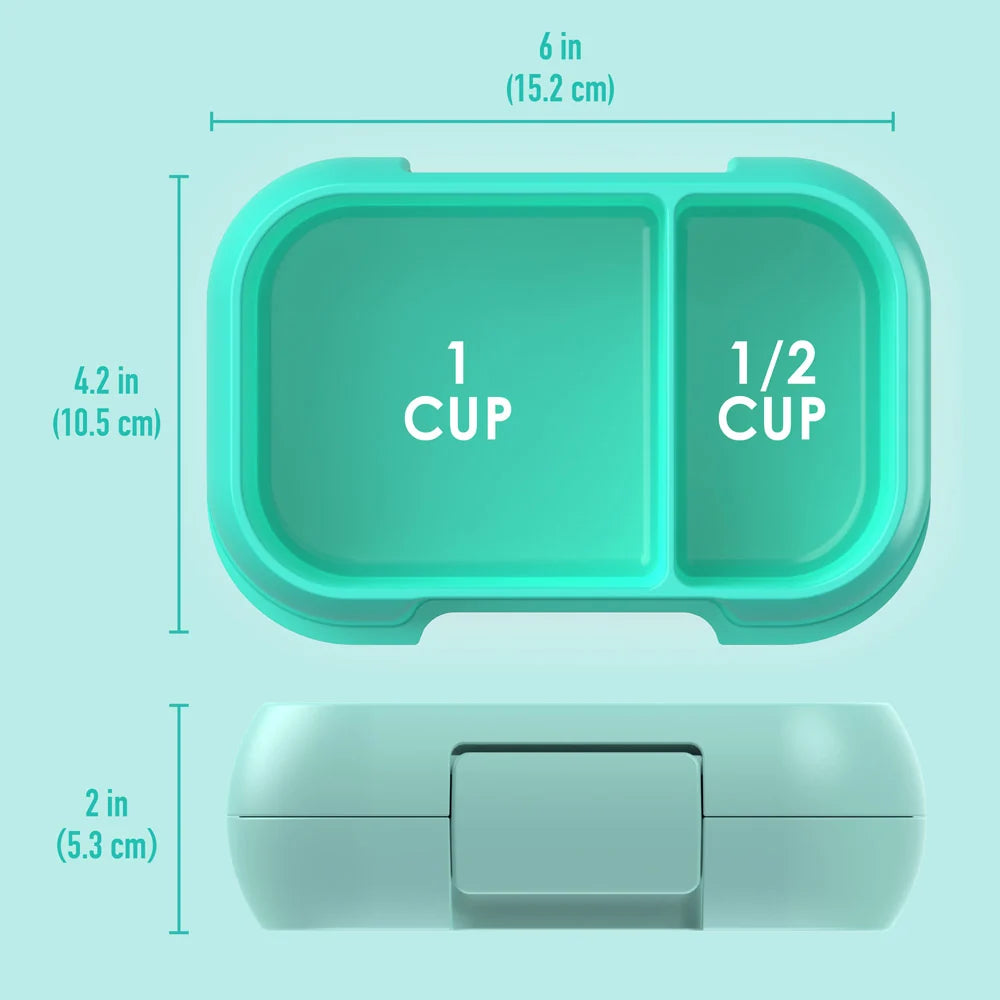 (Pre-Order) Bentgo Kids Snack Container Aqua