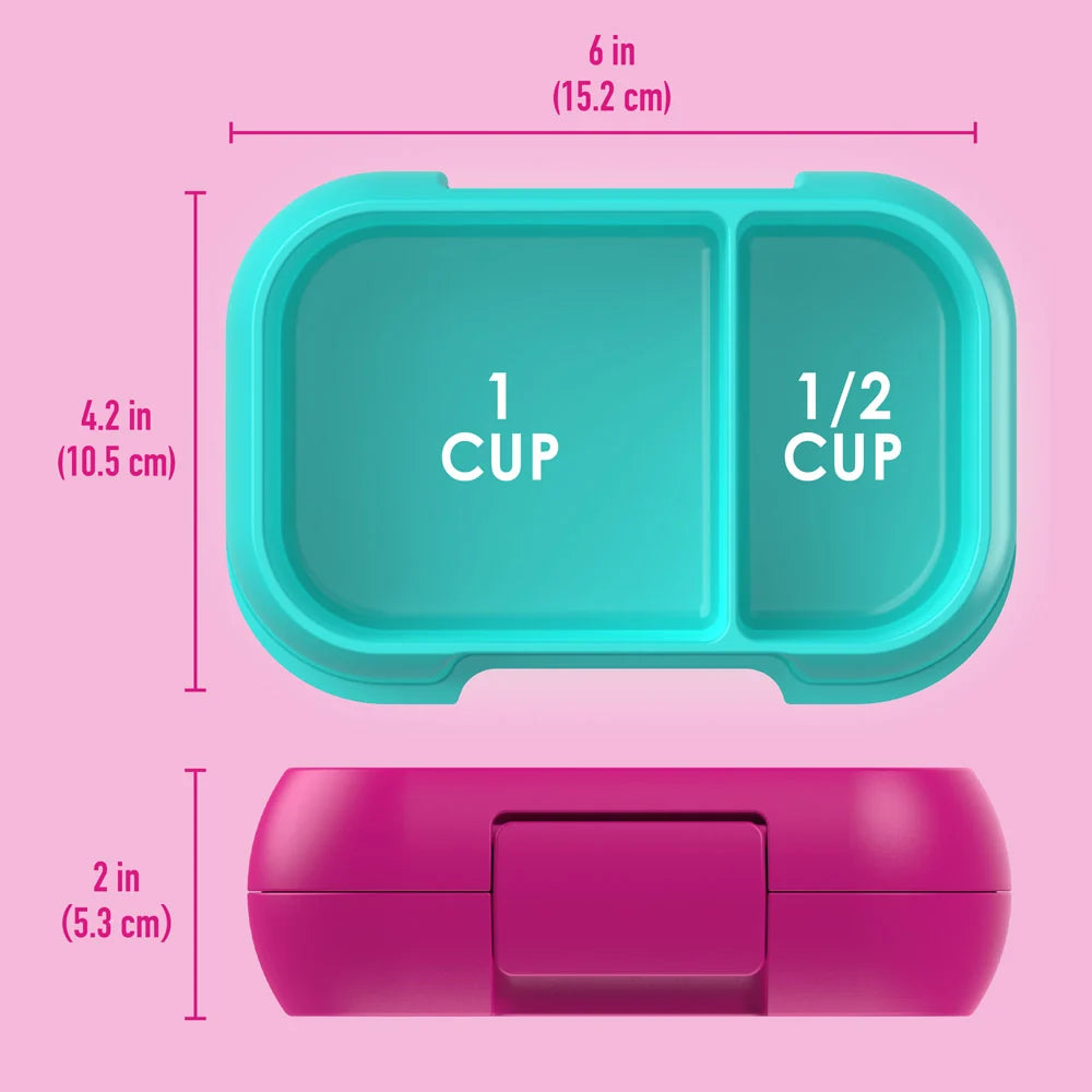 (Pre-Order) Bentgo Kids Snack Container Fuchsia/Teal