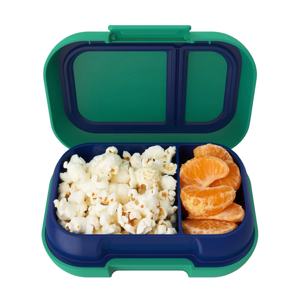 (Pre-Order) Bentgo Kids Snack Container Green/Navy