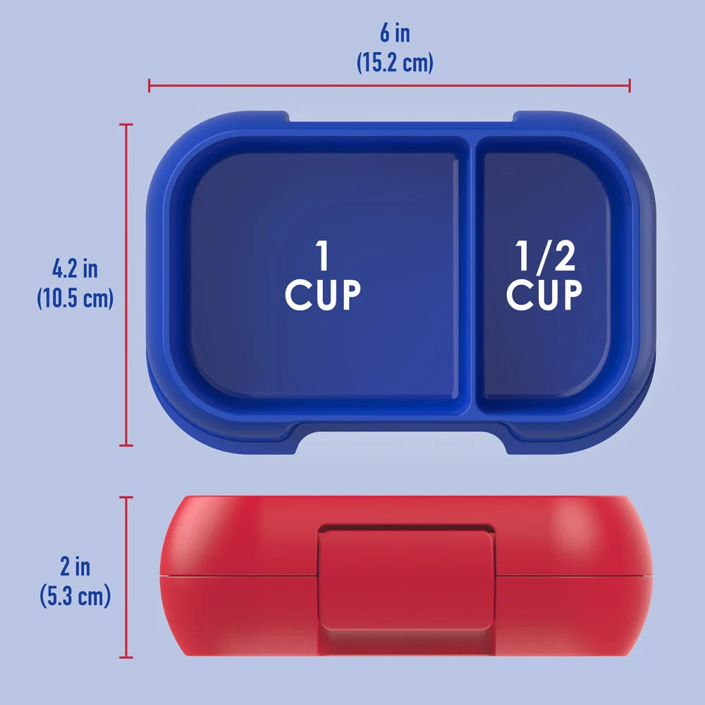 (Pre-Order) Bentgo Kids Snack Container Red/Royal