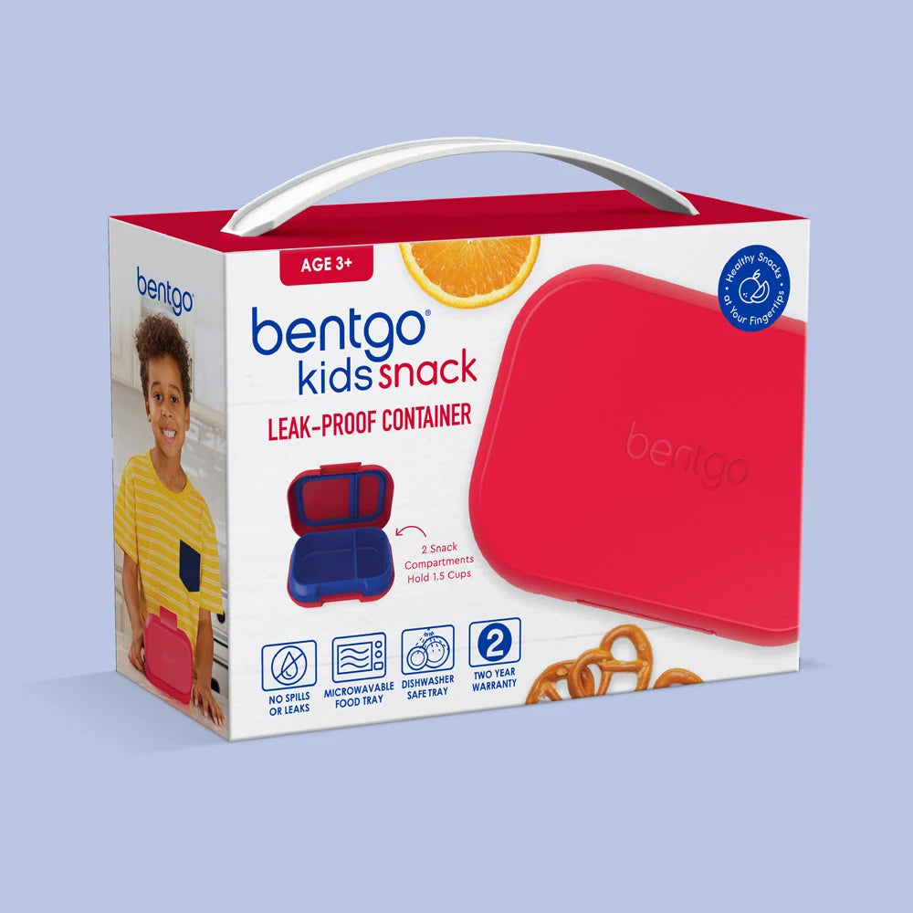 (Pre-Order) Bentgo Kids Snack Container Red/Royal