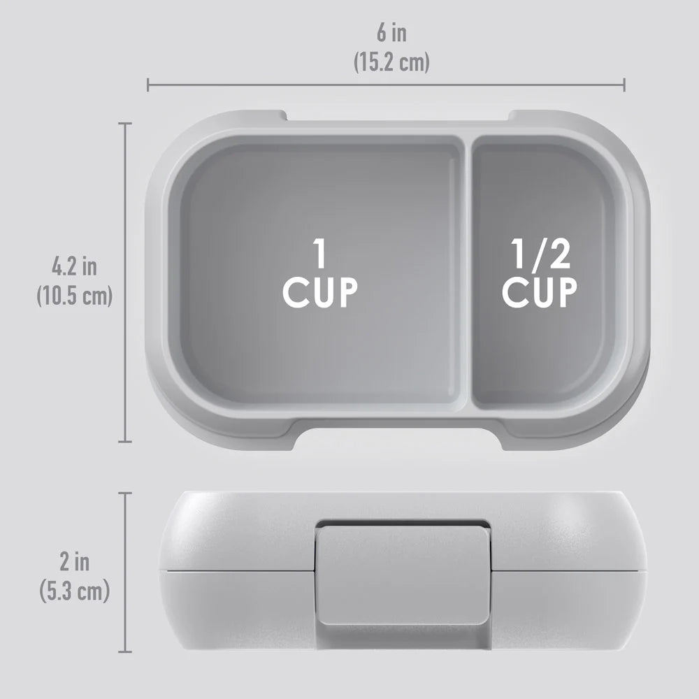 (Pre-Order) Bentgo Kids Snack Container Gray