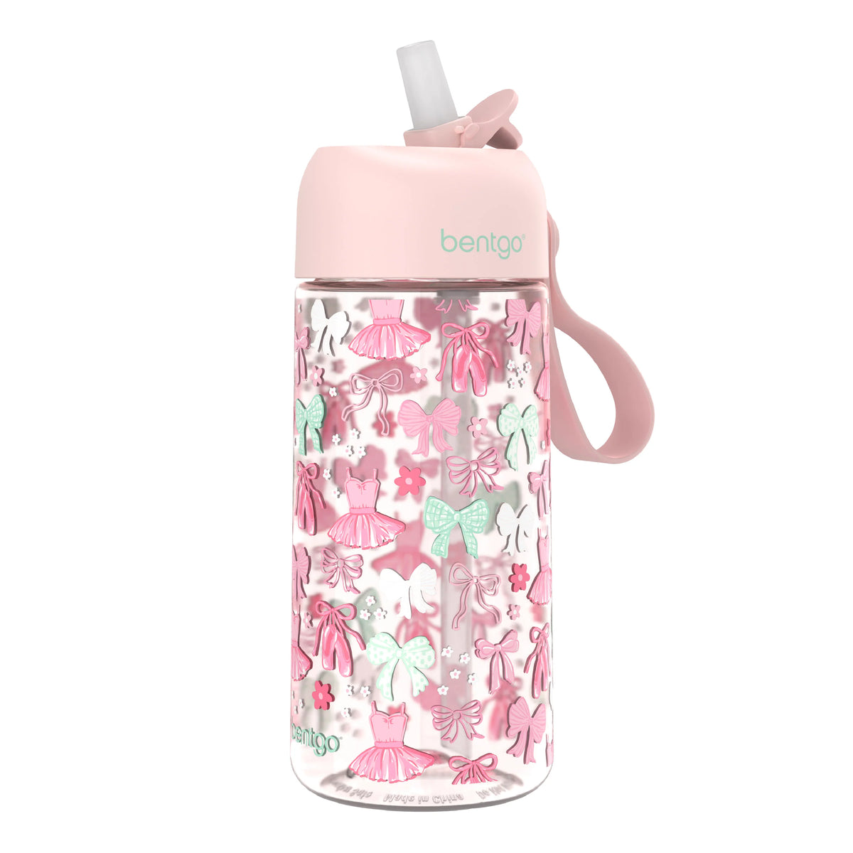 (Pre-Order) Bentgo Kids Water Bottle Ballet and Bows