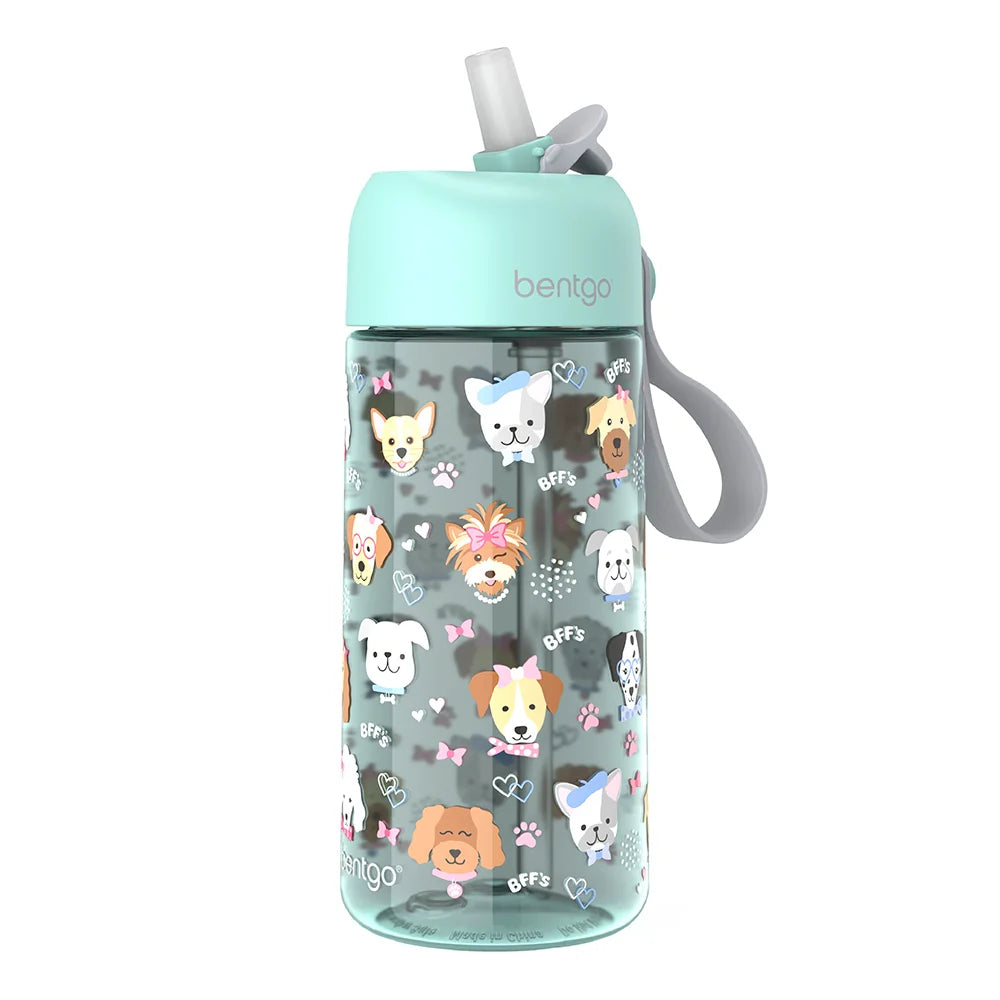 (Pre-Order) Bentgo Kids Water Bottle Puppy Love