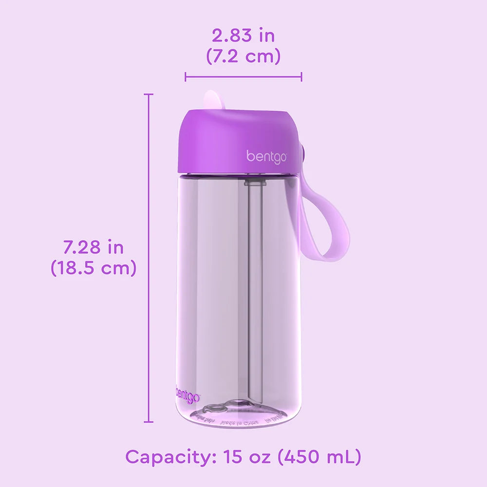 (Pre-Order) Bentgo Kids Water Bottle Purple